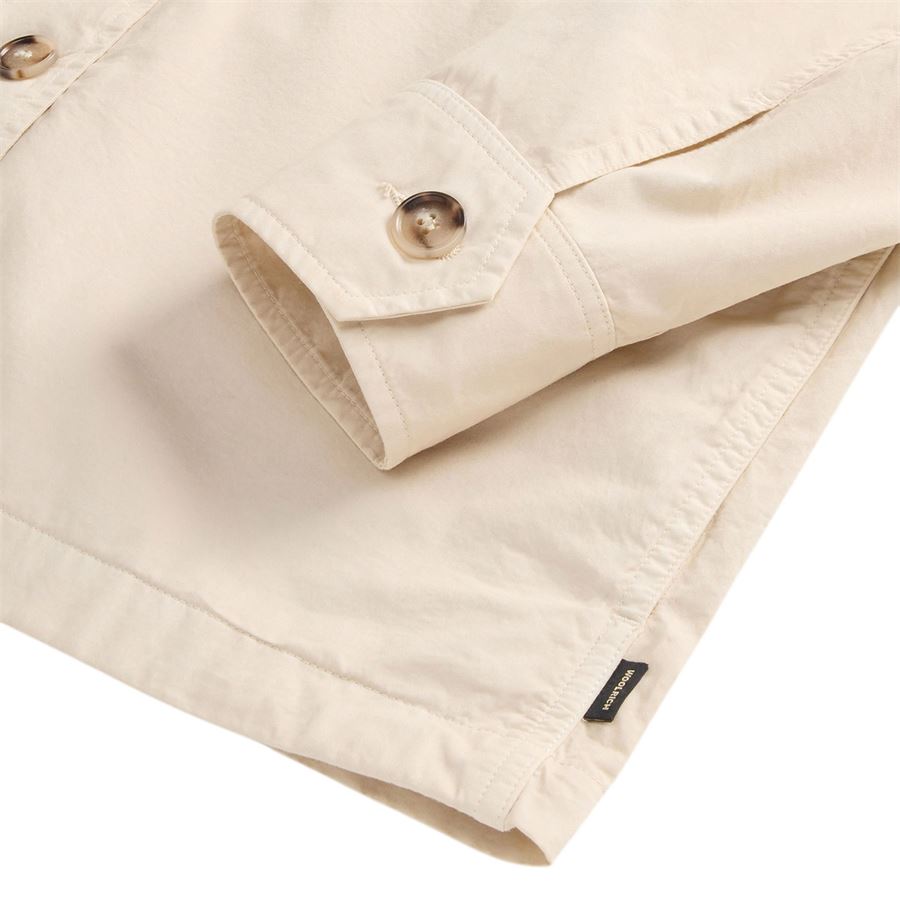 Giacca a camicia in puro cotone tinta in capo da donna Woolrich | CFWWOS01298867